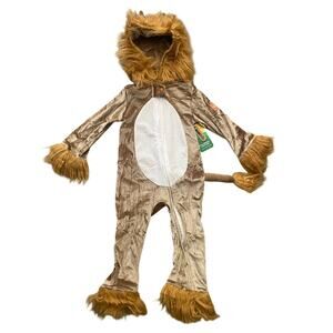 Newt Tipsy Elves Kids Toddler Size 3T Brown Lion Halloween Costume